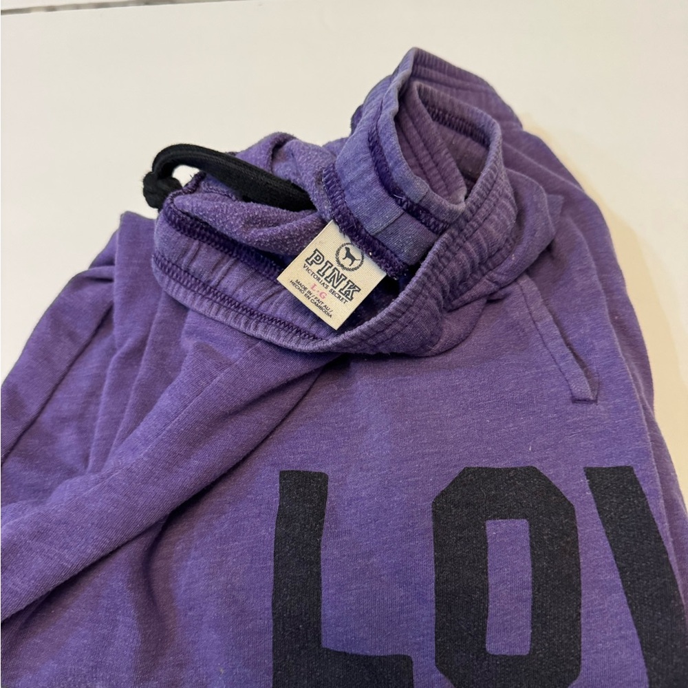 Black Sweatpants With Blue Patch - image 4